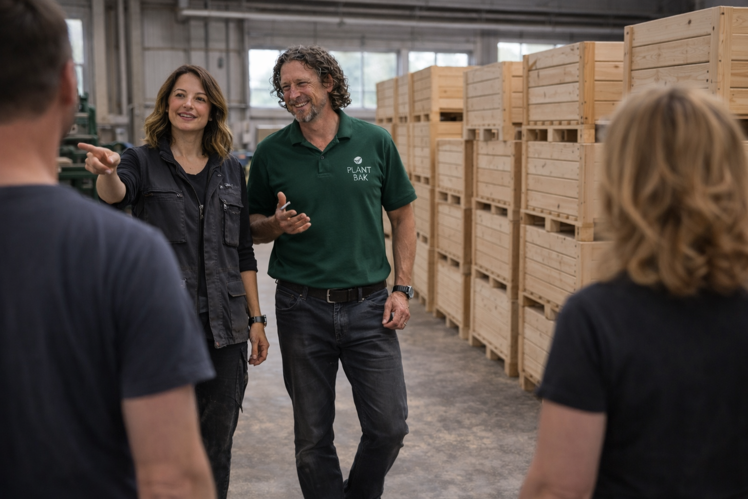 Rondleiding fabriek plantenbakken