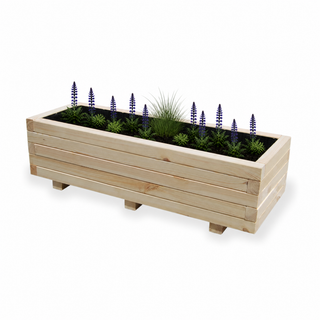 Houten plantenbak tuin 100 cm
