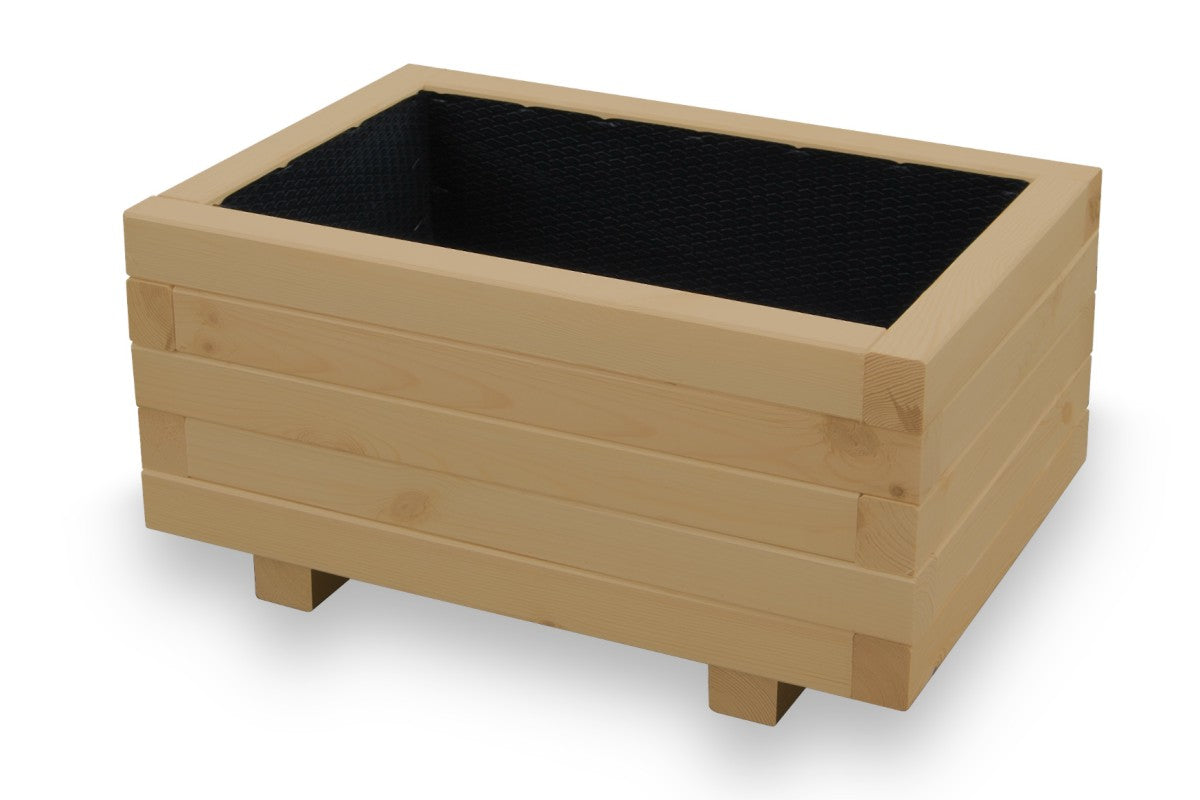 Houten tuin plantenbak 60 cm in light oak