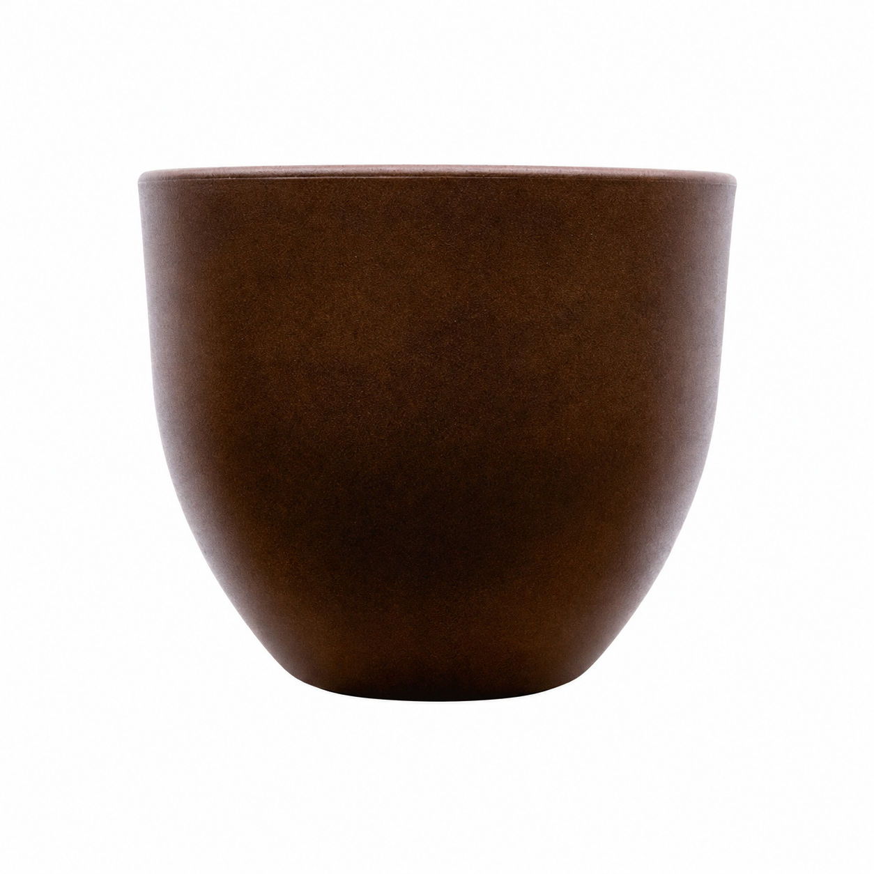 Sierpot Eggy bronze op witte achtergrond