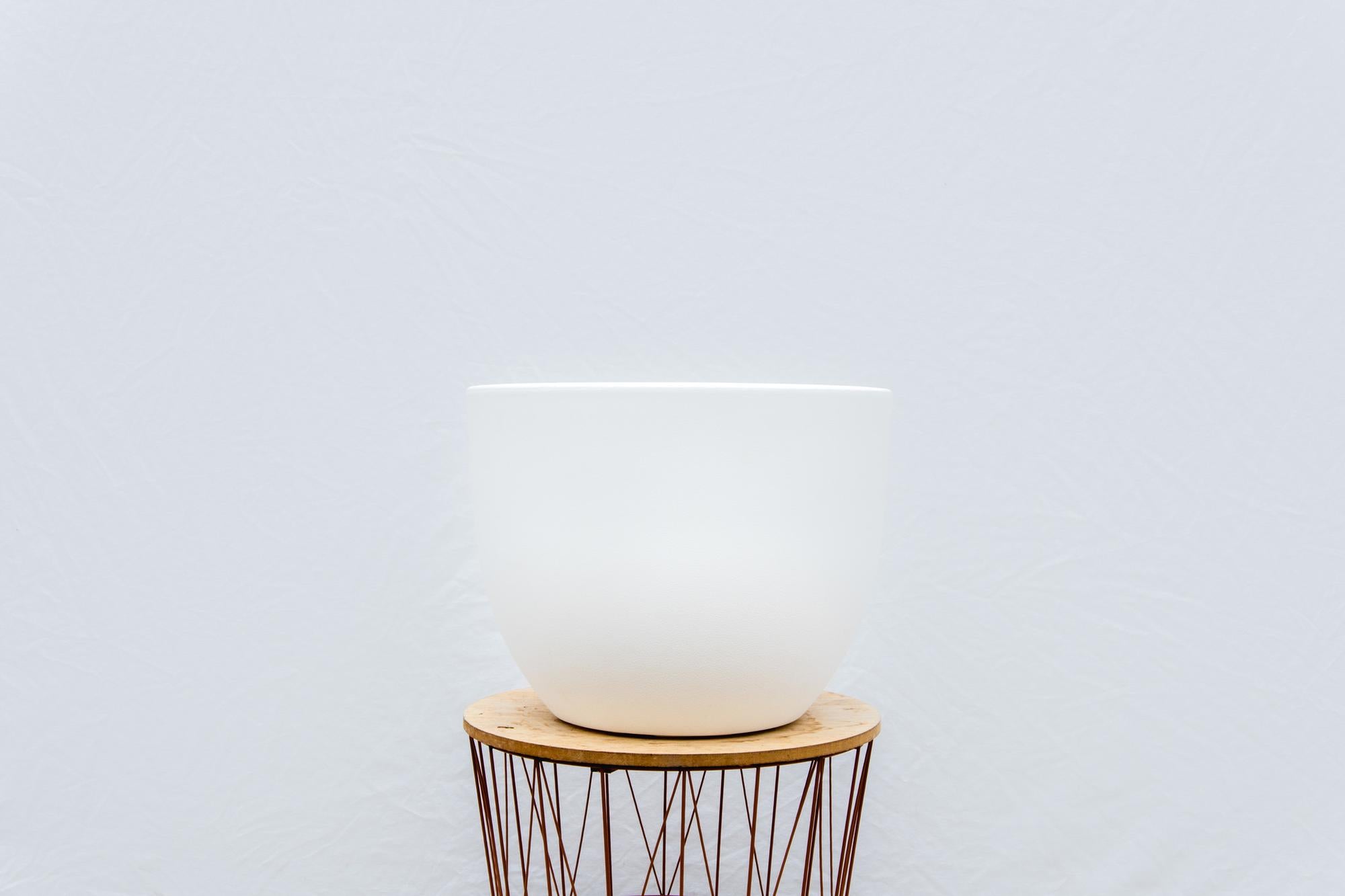 Sierpot Eggy Wit - Ø55 x 43 cm van Plant&bak