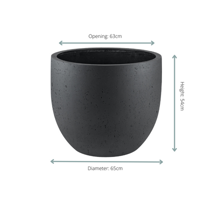 Sierpot Grigio New Egg Antraciet – Ø65 x 54 cm