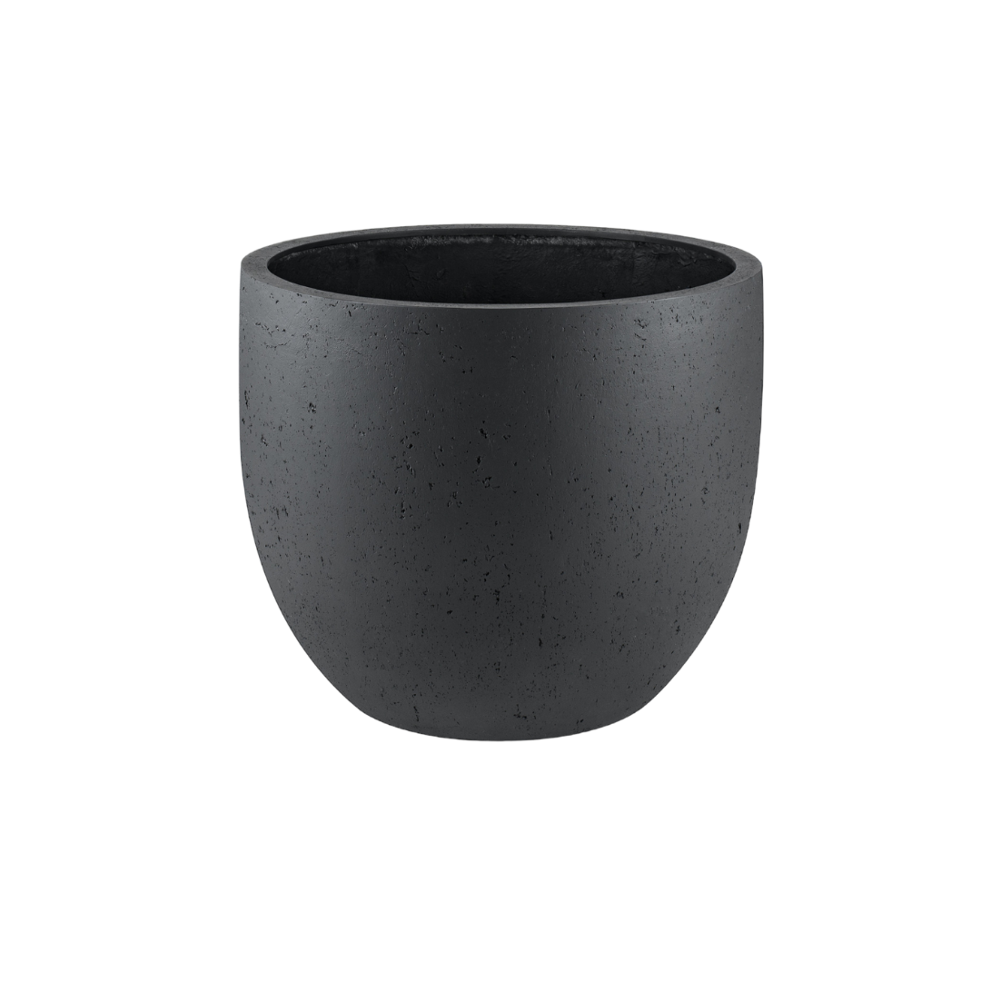 Sierpot Grigio New Egg Antraciet - Ø36 x 31 cm van Plant&bak