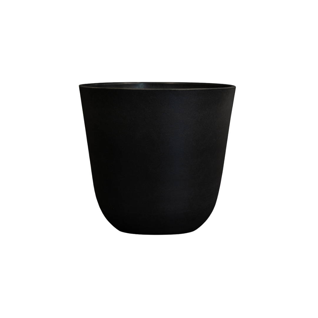 Sierpot Palermo zwart - Ø40 x 36 cm van Plant&bak