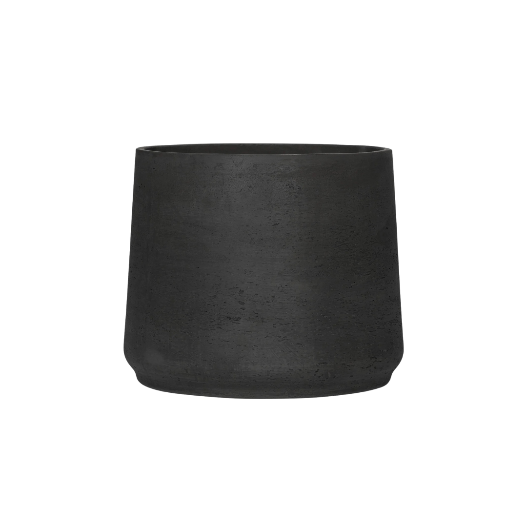 Sierpot Jumbo Patt Black Washed - Ø34 x 28 cm van Plant&bak