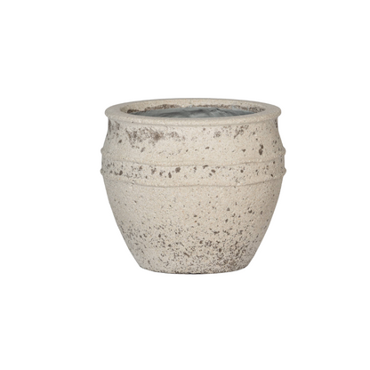Sierpot Athena M Chalk White - Ø41 x 33 cm van Plant&bak