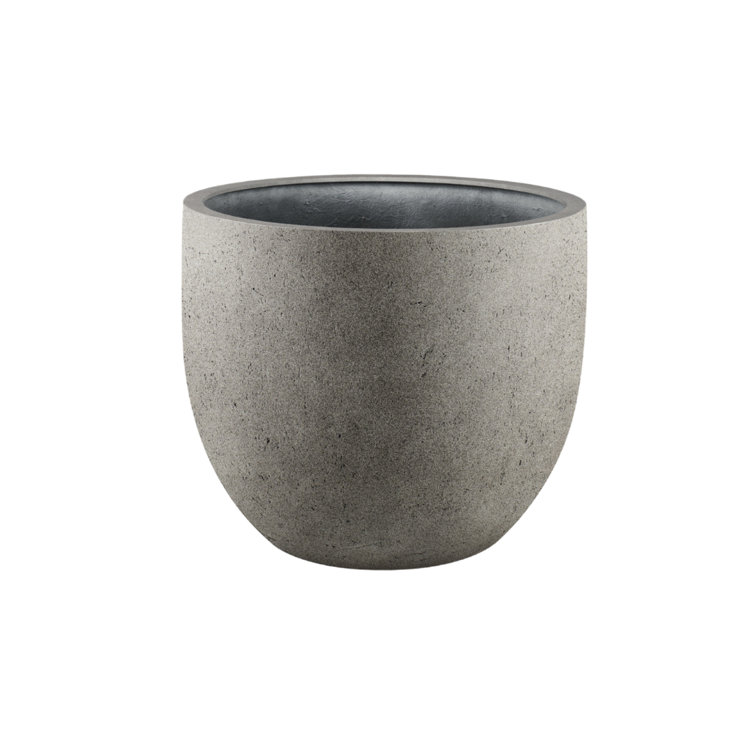 Sierpot Grigio New Egg Natural Concrete - Ø65 x 54 cm van Plant&bak