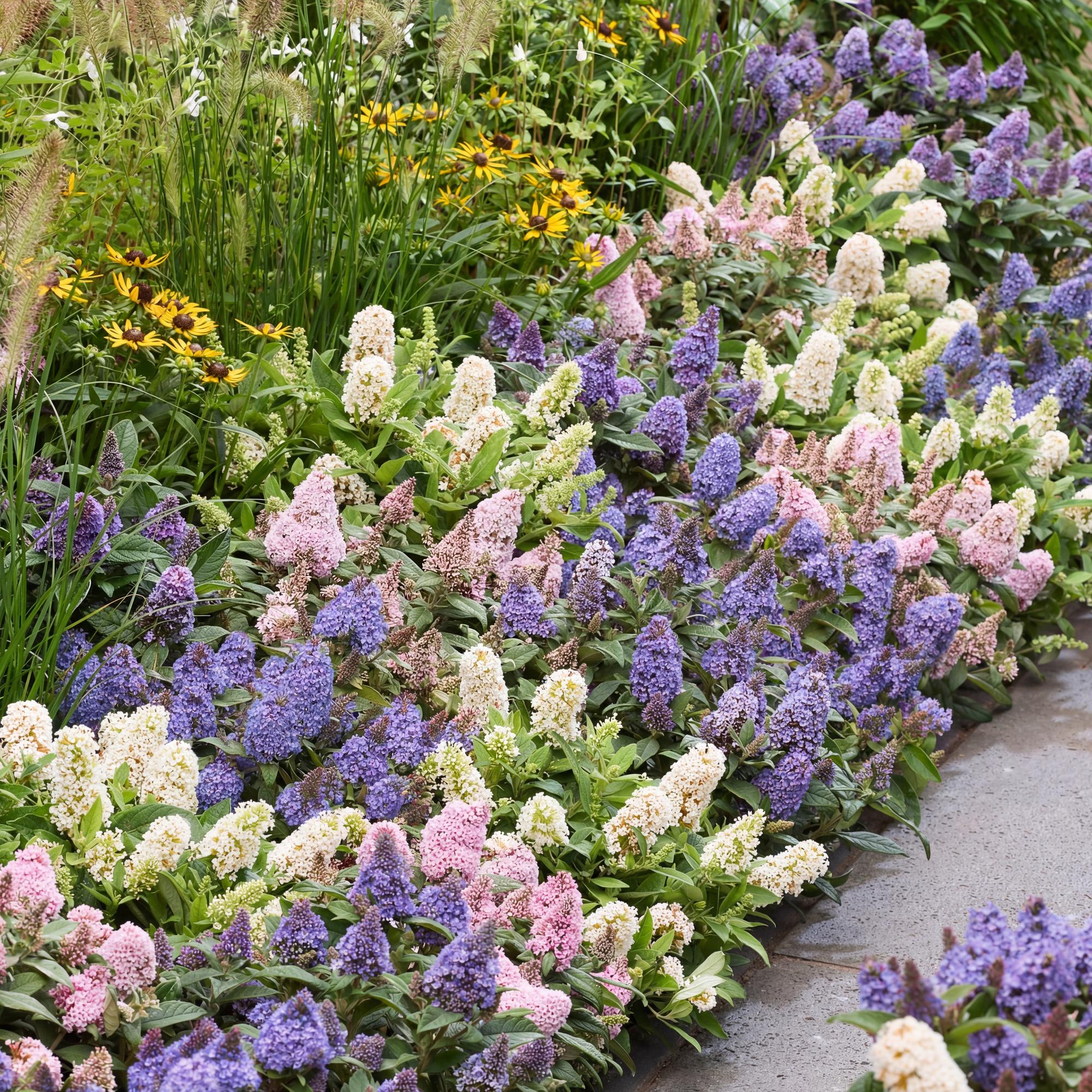 Vlinderstruik 'Butterfly Candy' (Buddleja) - set van 3