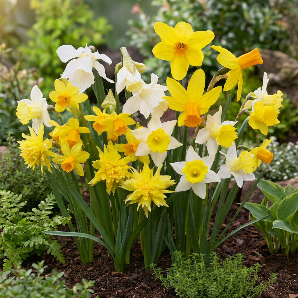 Botanische narcissenmix geel en wit - 160 bloembollen