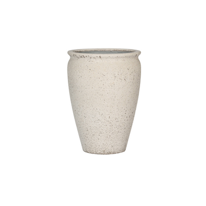 Sierpot Artemis Chalk White S - Ø42 x 58 cm van Plant&bak