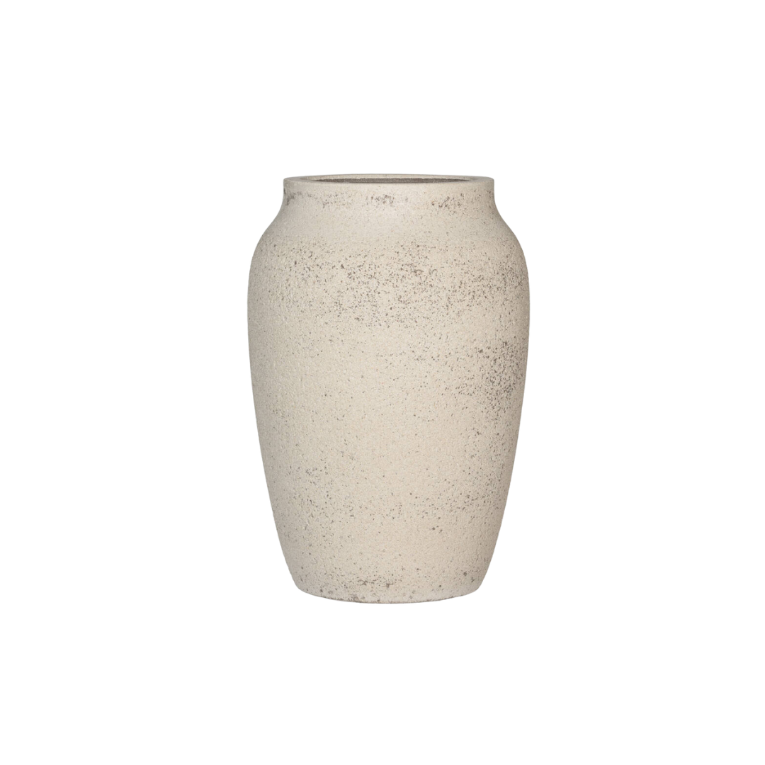 Sierpot Hera Chalk White L - Ø51 x 74 cm van Plant&bak